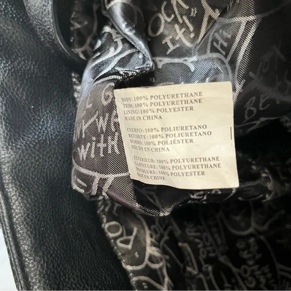 Betsey Johnson Black Quilted Rose Shoulder Tote Bag Black White Pink Bow Large - Picture 9 of 13